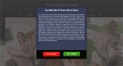 Desktop Screenshot of footadoration.com
